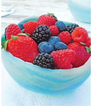 MARBLED EDIBLE BOWLS